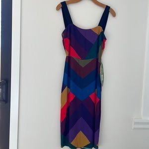 FARM Rio Julia Stripe Slip Dress